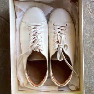 SEZANE - Iconic Jack Sneakers - Smoothe Ecru - 37 - US 6.5